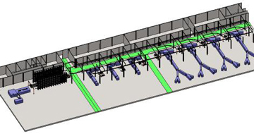 鋼絲壓延大卷簾布自動存儲輸送系統(tǒng)-輪胎生產(chǎn)領(lǐng)域